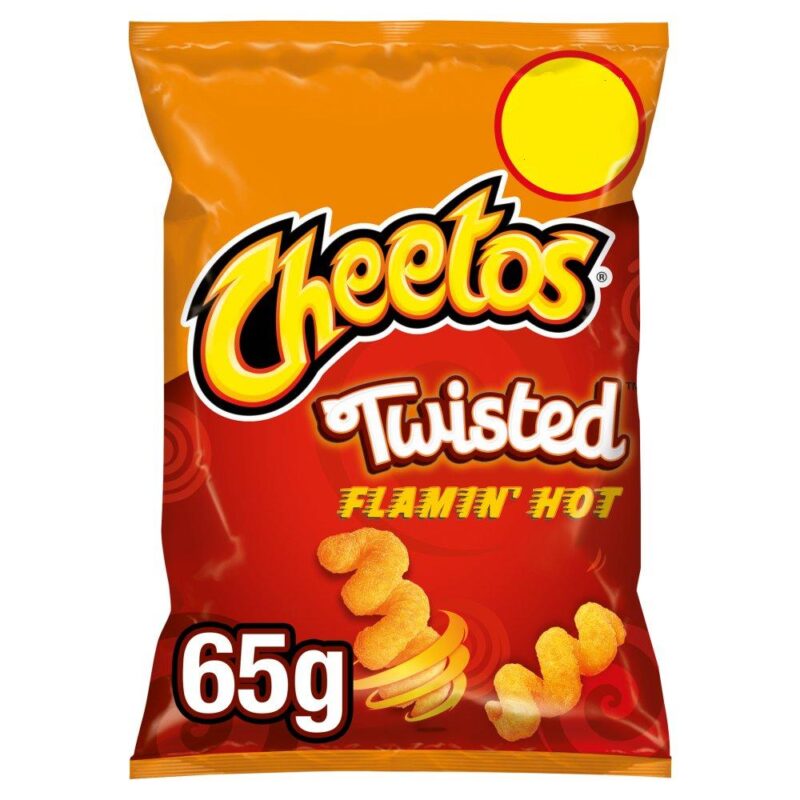 Cheetos Twisted Flamin' Hot 65g (1uds) *Precio marcado