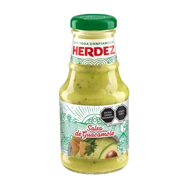 Herdez Salsa De Guacamole 240g(3uds)