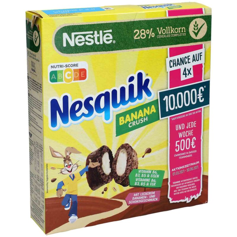 Nesquik Banana Crush 350g(8uds)