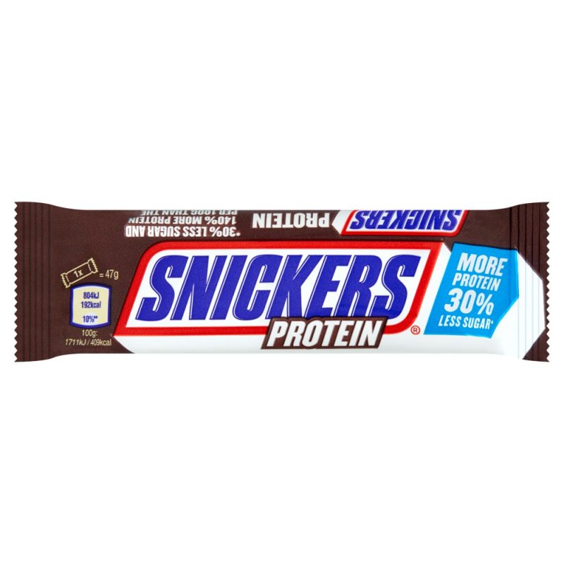 Snickers Protein Chocolate Bar 47g (18 Uds)