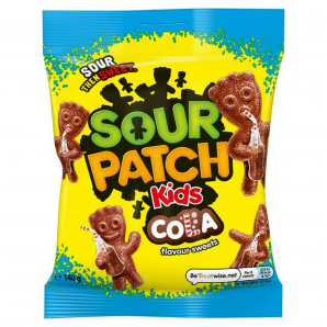 Sour Patch Kids Cola Bag 130g (10 uds)