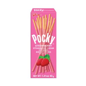 Pocky Strawberry Flavour 45g (10 uds)