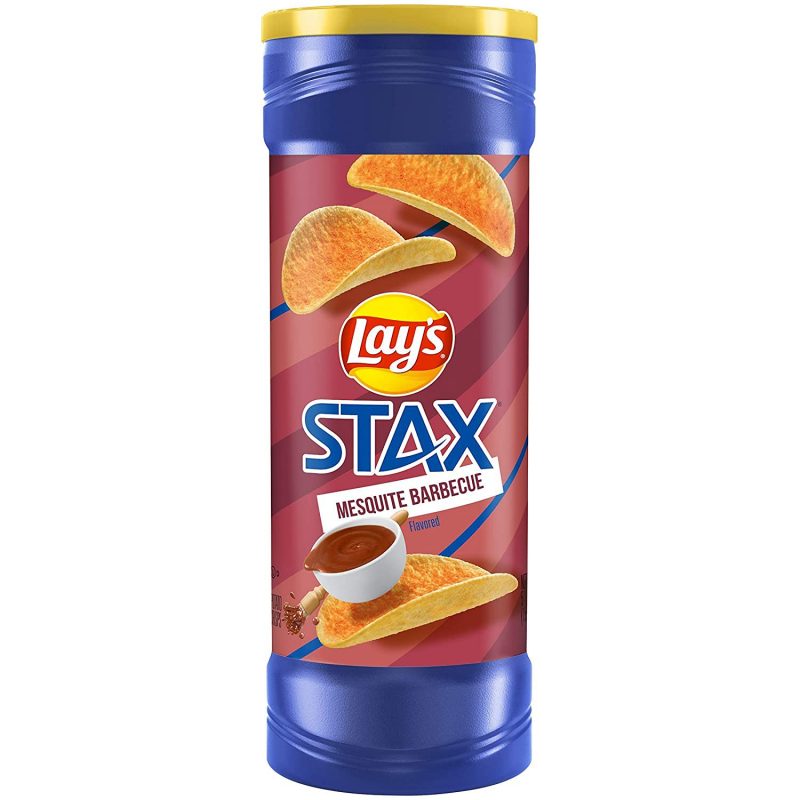 Lay's Stax Mesquite BBQ 155,9g (17 uds)