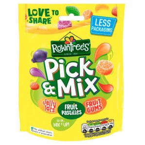 Rowntree’s Mixed Pouch Bag 150g (10 uds)