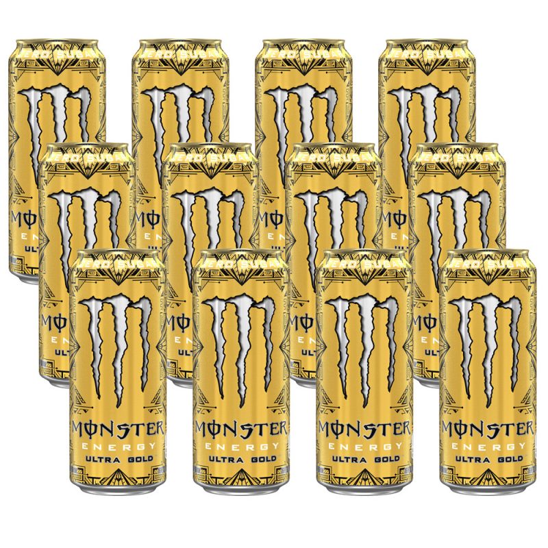 Monster Ultra Gold 500ml (12 uds)