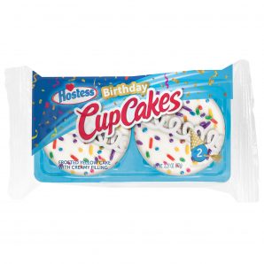 Hostess Birthday Cupcakes 92g (6 uds)