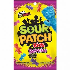 Sour Patch Berries Peg Bag 205gr (12 uds)