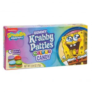 Spongebob Gummy Krabby Patties Colors 72gr (12 uds)