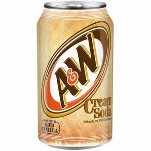 A&W Cream Soda 355ml (12uds)