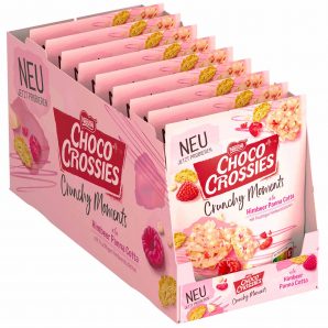 Choco Crossies Himbeer Panna Cotta 140g (9uds)