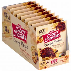 Choco Crossies Maple Walnut Brownie 140g (9uds)