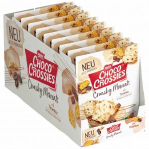 Choco Crossies Tiramisu 140g (9uds)