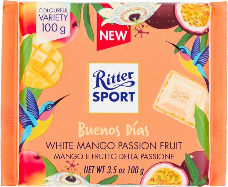 Ritter Sport Limited Mango Maracuja 100g (12uds)