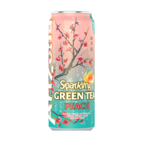 Arizona Sparkling Green Tea Peach 330ml (12uds)