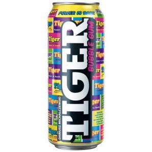 Tiger Bubble Gum 500ml (12uds)