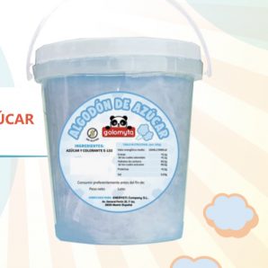 Golomyta Algodon de Azúcar Azul (8uds)