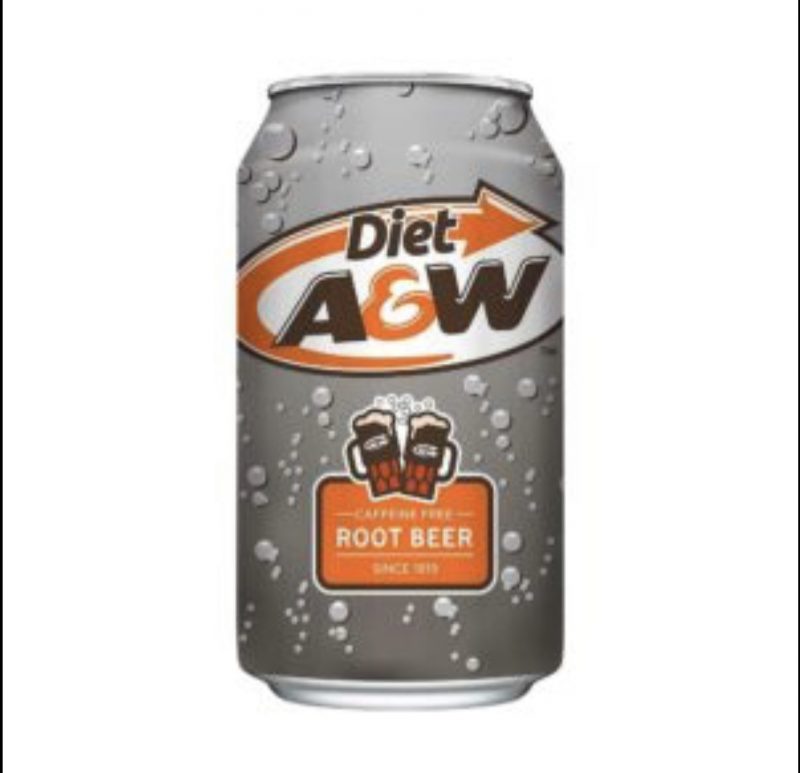 A&W Diet Root Bear 355ml (12uds)