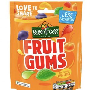 Rowntrees Fruit Gums 120g (10uds) *Precio Marcado