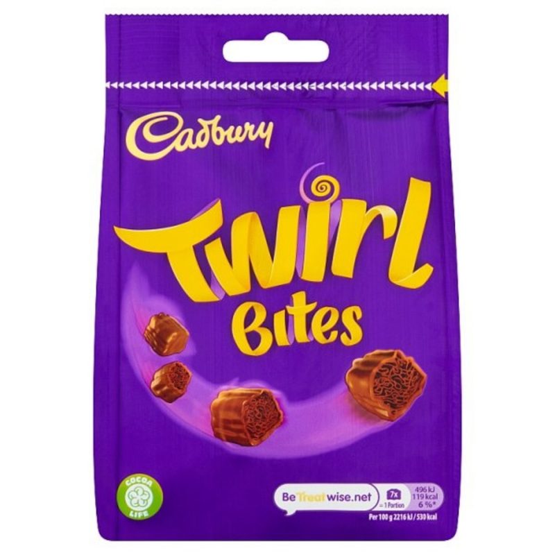 Cadbury Twirl Bites 109g (10uds)