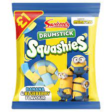Swizzels Squashies Minions 120g (12uds)*Precio Marcado