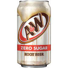A&W USA Root Beer Zero Sugar 355ml (12uds)
