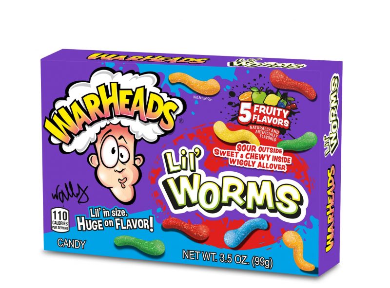 Warheads Lil´Worms 99g (12uds)