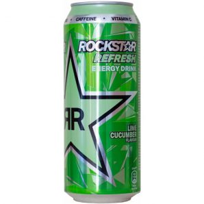 Rockstar Refresh Lime Cucumber 500ml (12uds)