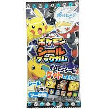Pokemon Seal Book Soda Chewing Gum 4gr(15 uds)