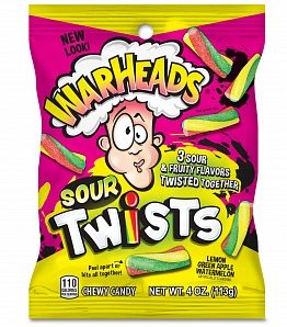 Warheads Sour Twist 113gr(12uds)