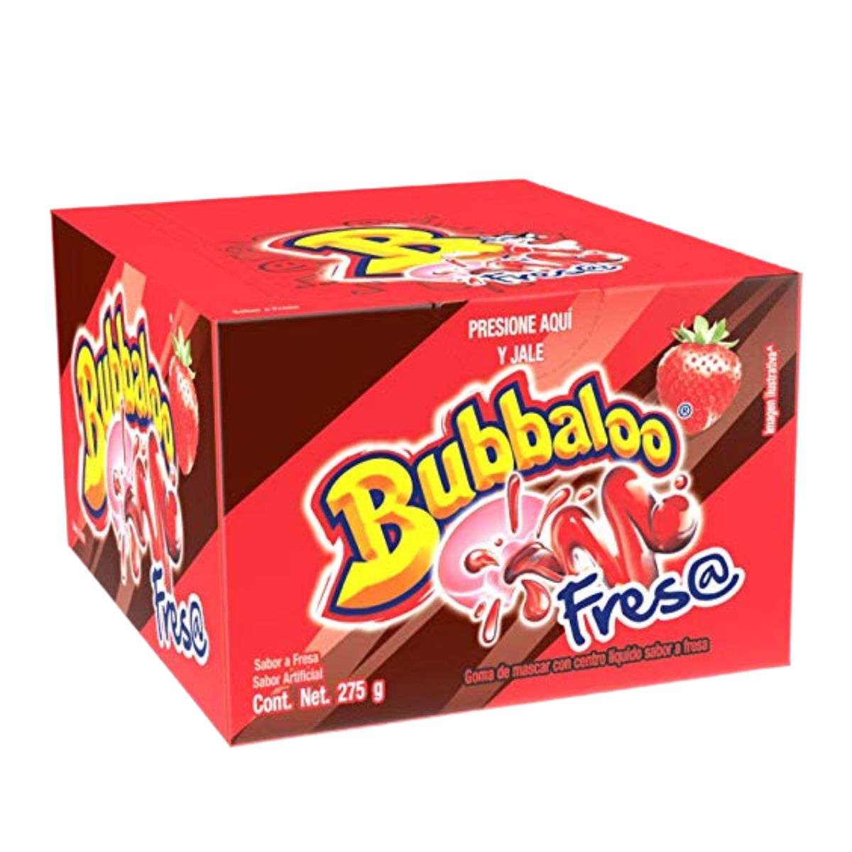 Bubbaloo Fresa 47unidades (1display)