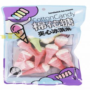 Yuguo Cotton Candy Ice Cream 72g (10uds)