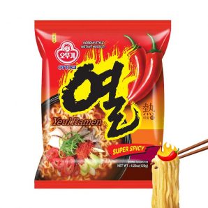 Ottogi Extra Spicy Ramen 120g (10uds)