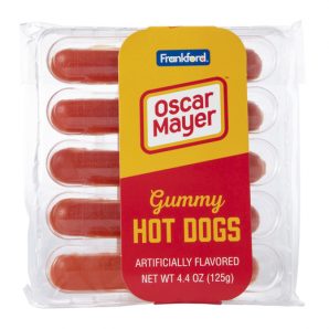 Oscar Mayer Hot Dogs Gummy 125g (8uds)