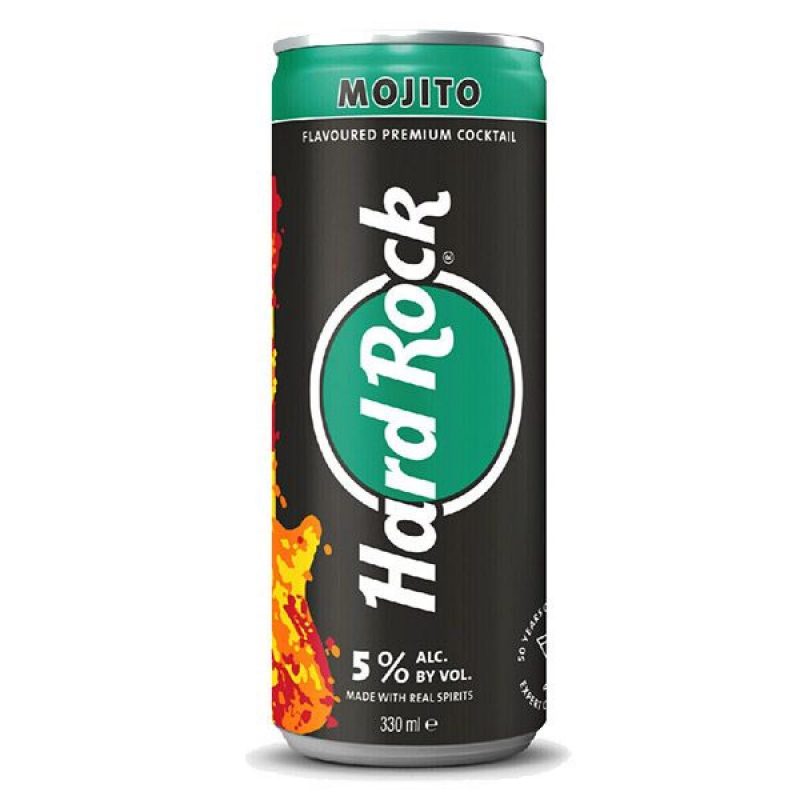 Hard Rock Mojito (5% Alc.) 330ml (24uds)