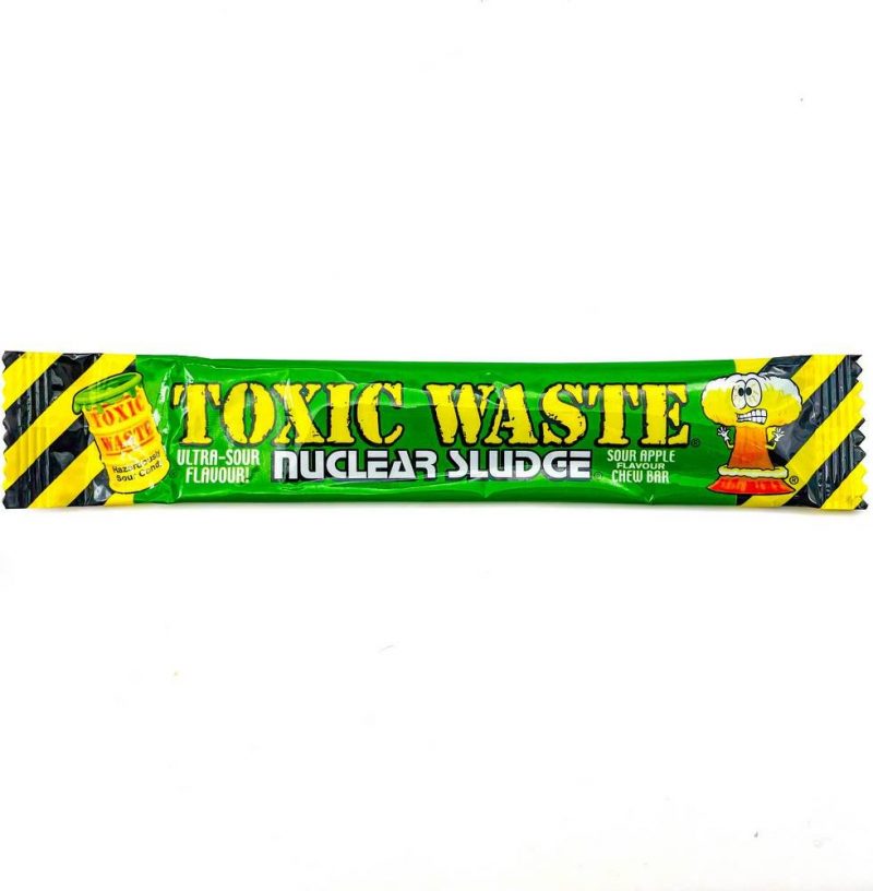 Toxic Waste Nuclear Sludge Chew Sour Apple 20g (50 uds)