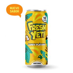 Freshyeti Candy Platano 500ml (24uds)