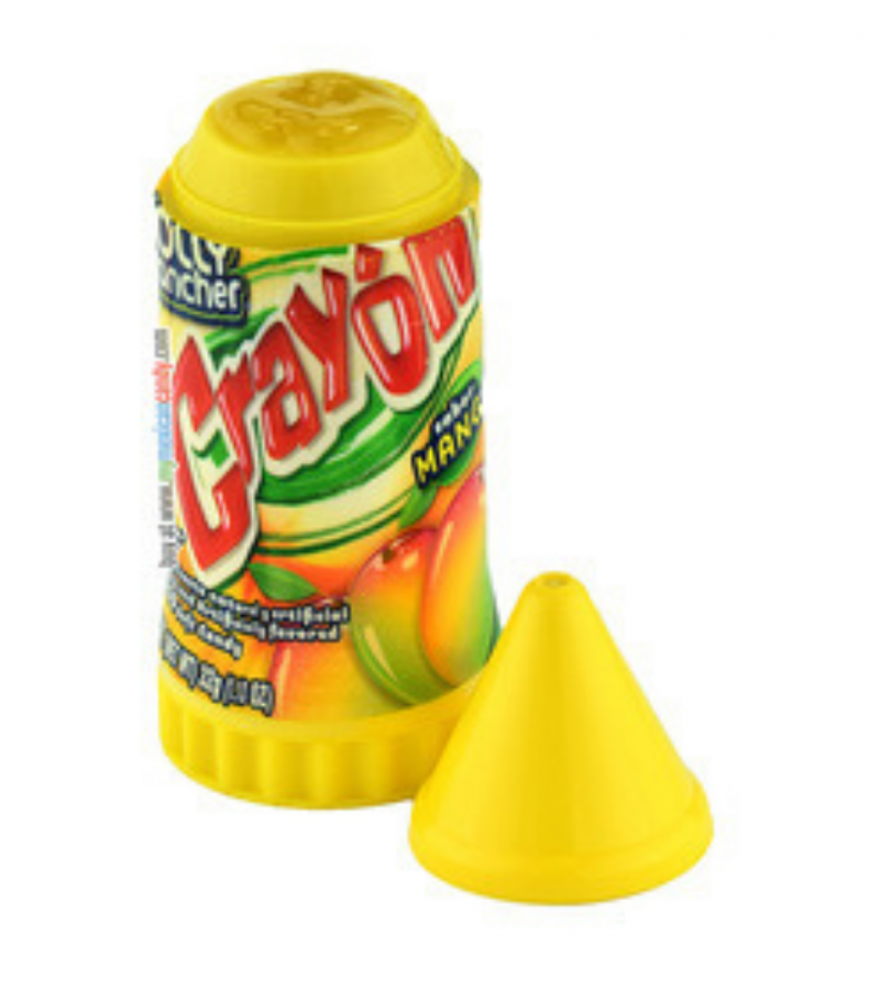 Jolly Rancher Crayon Mango 28g (10 uds)