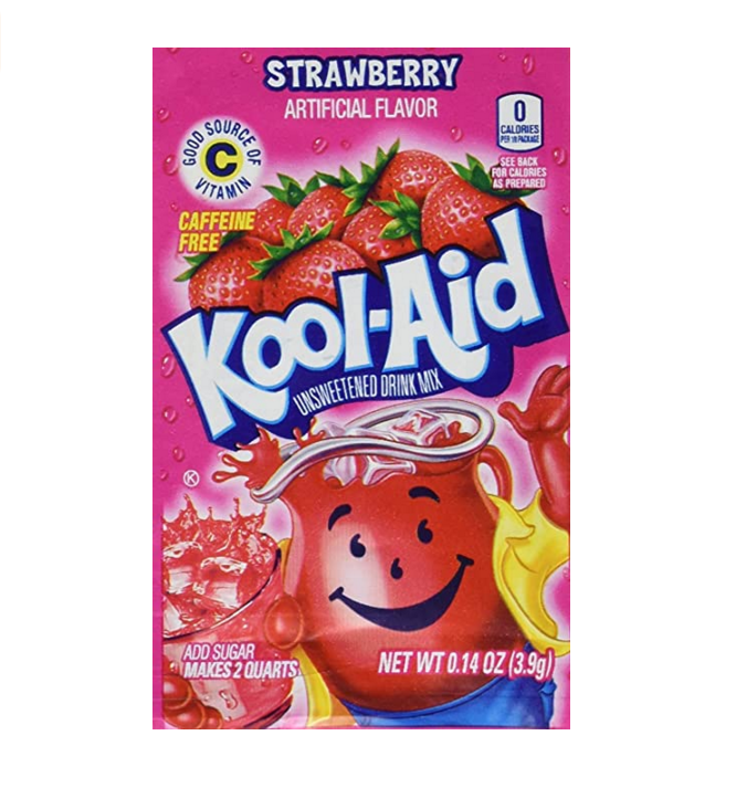 Kool-Aid Strawberry 3.96g (48uds)