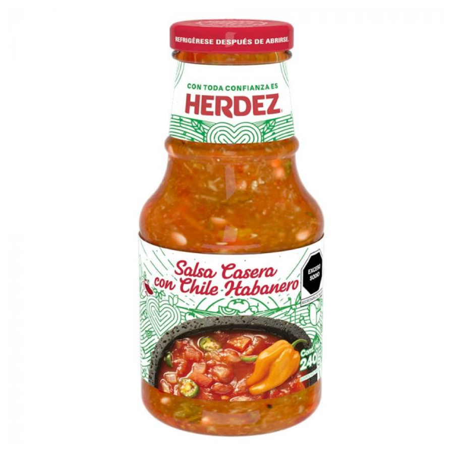 Herdez Salsa Casera Picante 240gr(3uds)