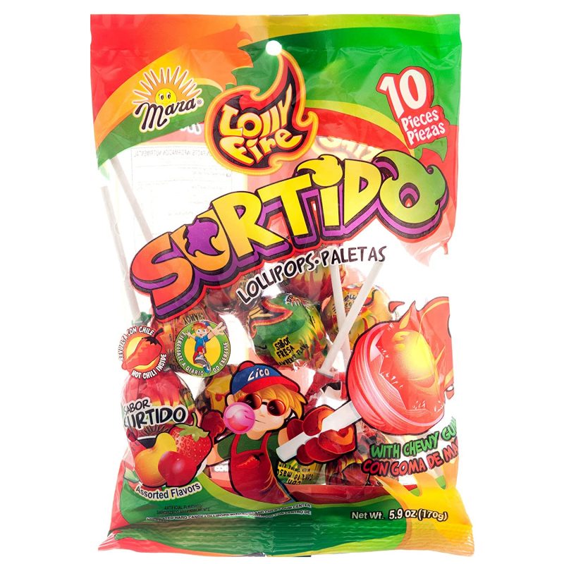 Mara Lolly Fire Surtido (10 Piezas 170g)
