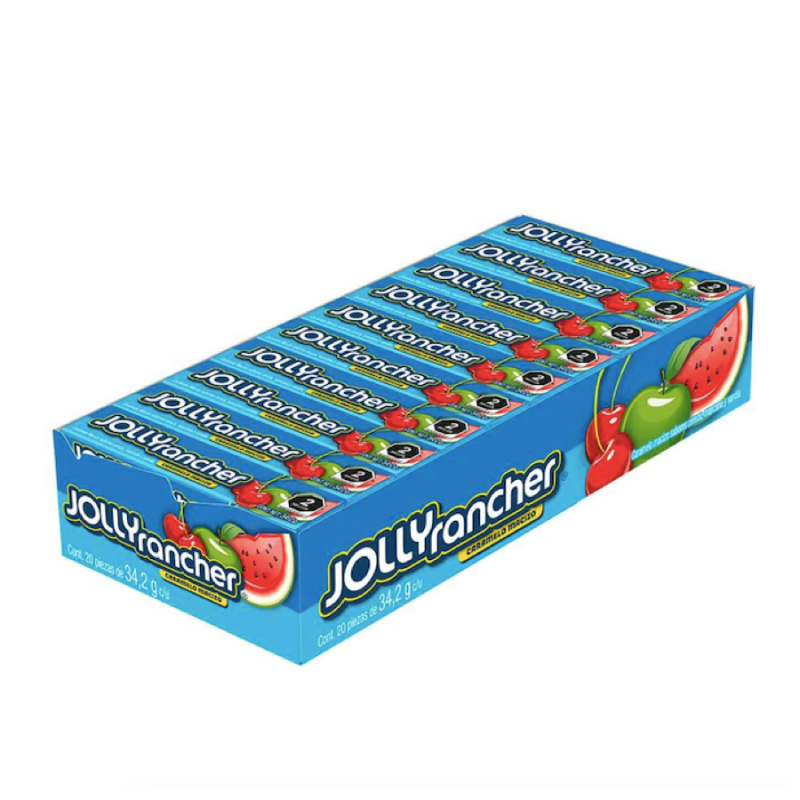 Jolly Rancher Apple Cherry Watermelon (12uds)