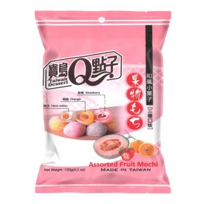 TW Assorted Fruit Mini Mochi 120g (12uds)