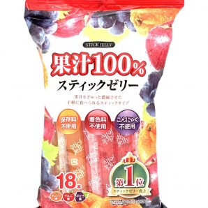 JP Ribon Fruit Juice Jelly Sticks 280g (12uds)