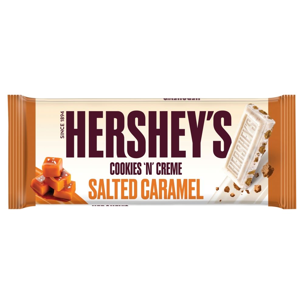 Hershey Cookies & Cream Salted Caramel 90g (24uds)
