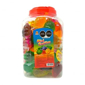 Tinajita Mini Frutitas (Bote 55 piezas)
