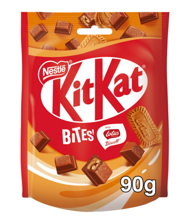 Kit Kat Biscoff Bites 90g (8uds)