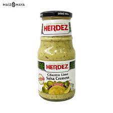 Herdez Salsa Cilantro Cremosa 434gr (3uds)