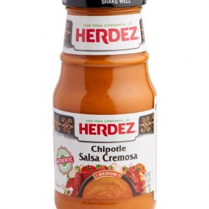 Herdez Salsa Chipotle Cremosa Glass 434gr (3uds)