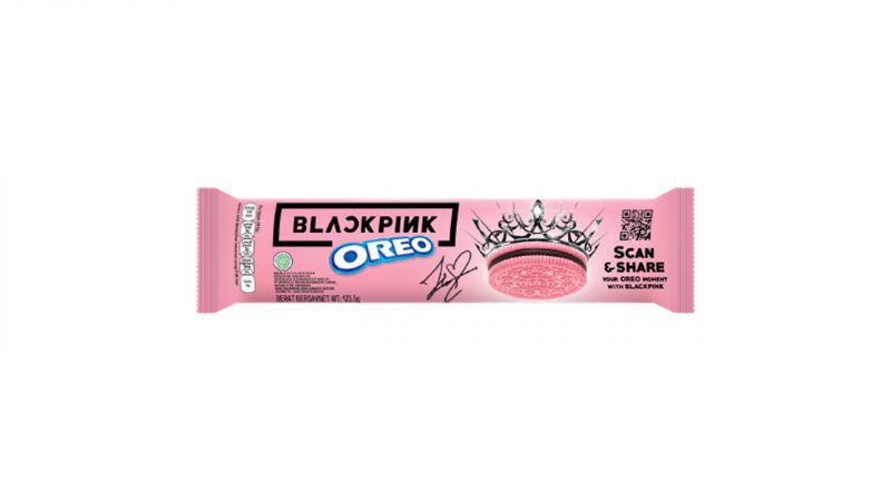 Oreo Blackpink Strawberry With Chocolate Filling 123g(24 uds)