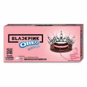 Oreo Blackpink Chocolate & Strawberry Pie 180gr (12 uds)